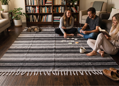 Obsidian Mexican Falsa Blanket