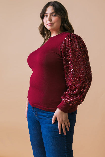 FEELING THE FUN SWEATER TOP