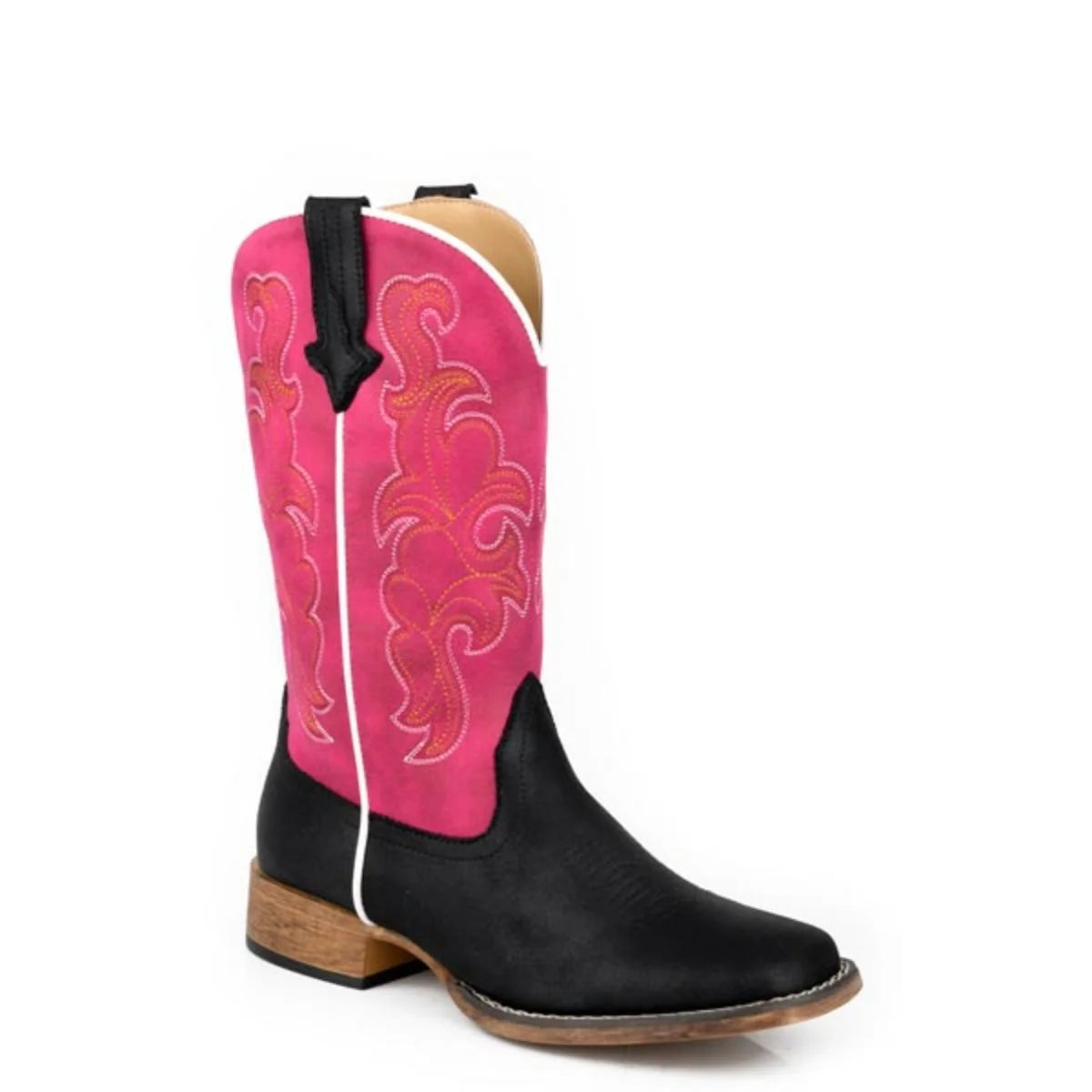Roper Cowboy Classic (Pink) - Women's Cowgirl Boot