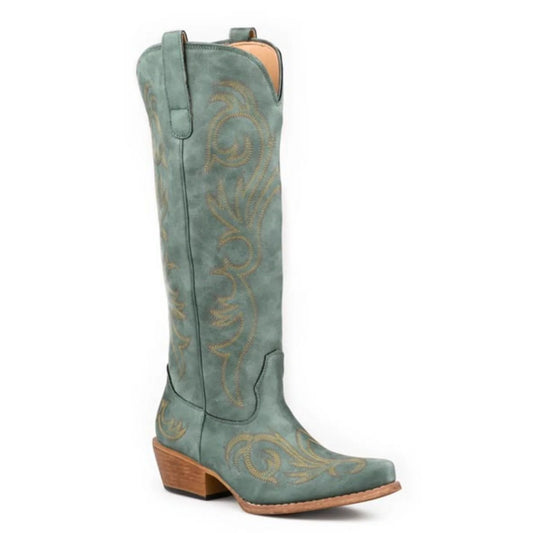 Roper Ryder (Turquoise) - Women's Cowgirl Boot