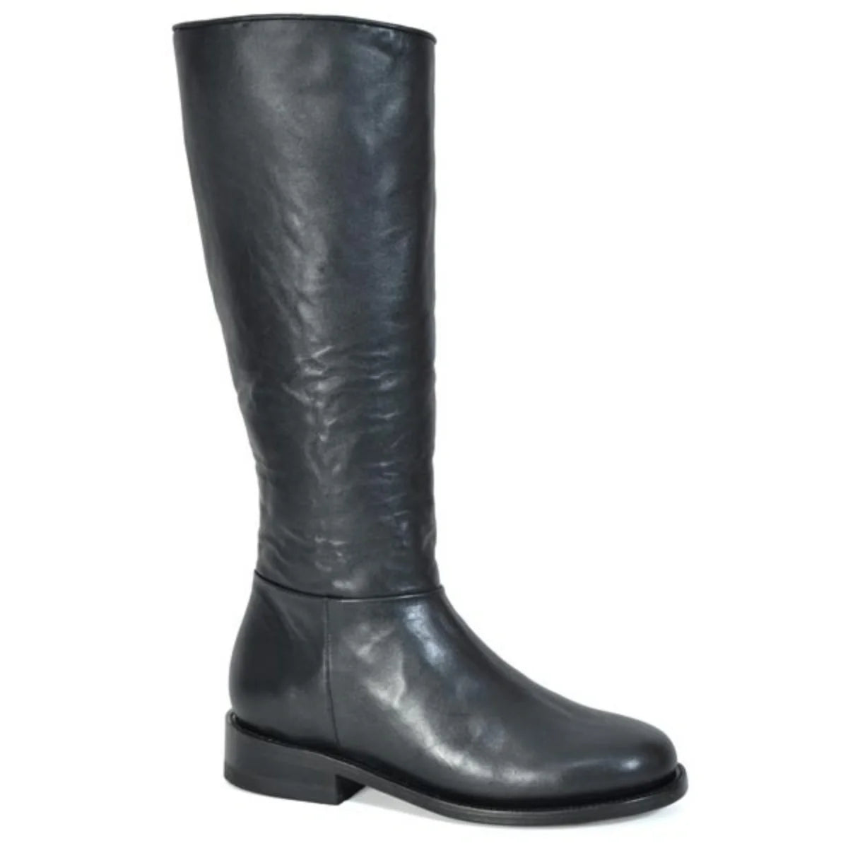 Stetson Lana (Black) - Women's Tall Leather Boot