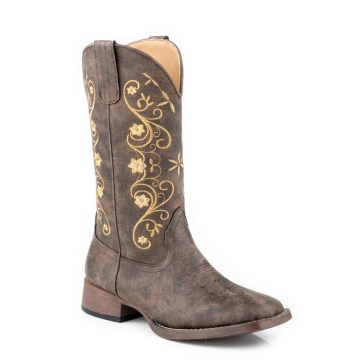 Roper Bailey (Dark Brown) - Women's Cowgirl Boot
