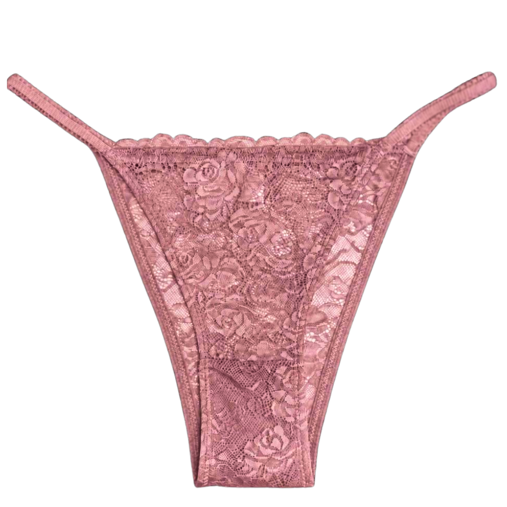 Lace Cheeky with Picot Elastic Sides, XS-XL