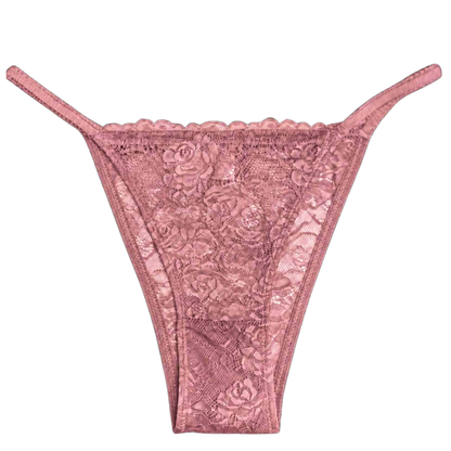 Lace Cheeky with Picot Elastic Sides, XS-XL