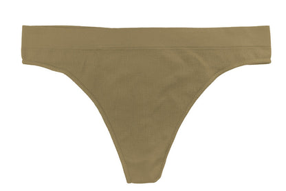 Seamless Ribbed Thong