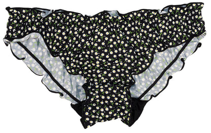Ditsy Floral Bikini with Ruffles