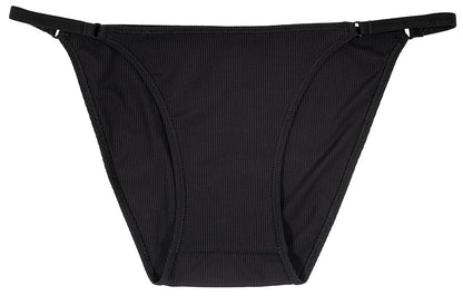 Rib Micro Bikini with Elastic Sides