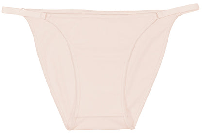 Rib Micro Bikini with Elastic Sides