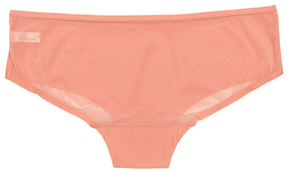 Pink Laser Cut Hipster with Mesh Back