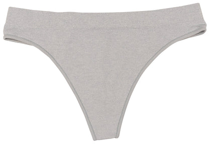 Seamless Ribbed Thong