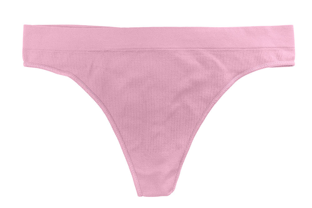 Seamless Ribbed Thong