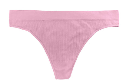 Seamless Ribbed Thong