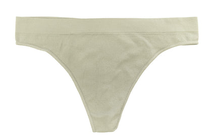 Seamless Ribbed Thong
