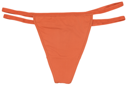 Soft Microfiber Thong with Double Elastic Sides