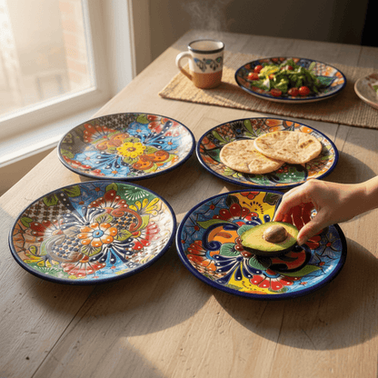 16-Piece Mexican Talavera Dinnerware Set | Handmade Talavera