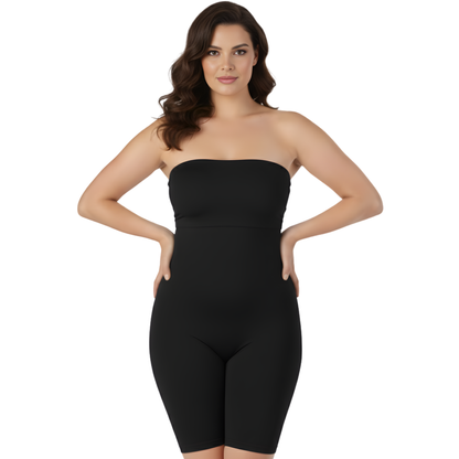 InstantFigure Strapless Bandeau Bodyshorts open gusset WBS011