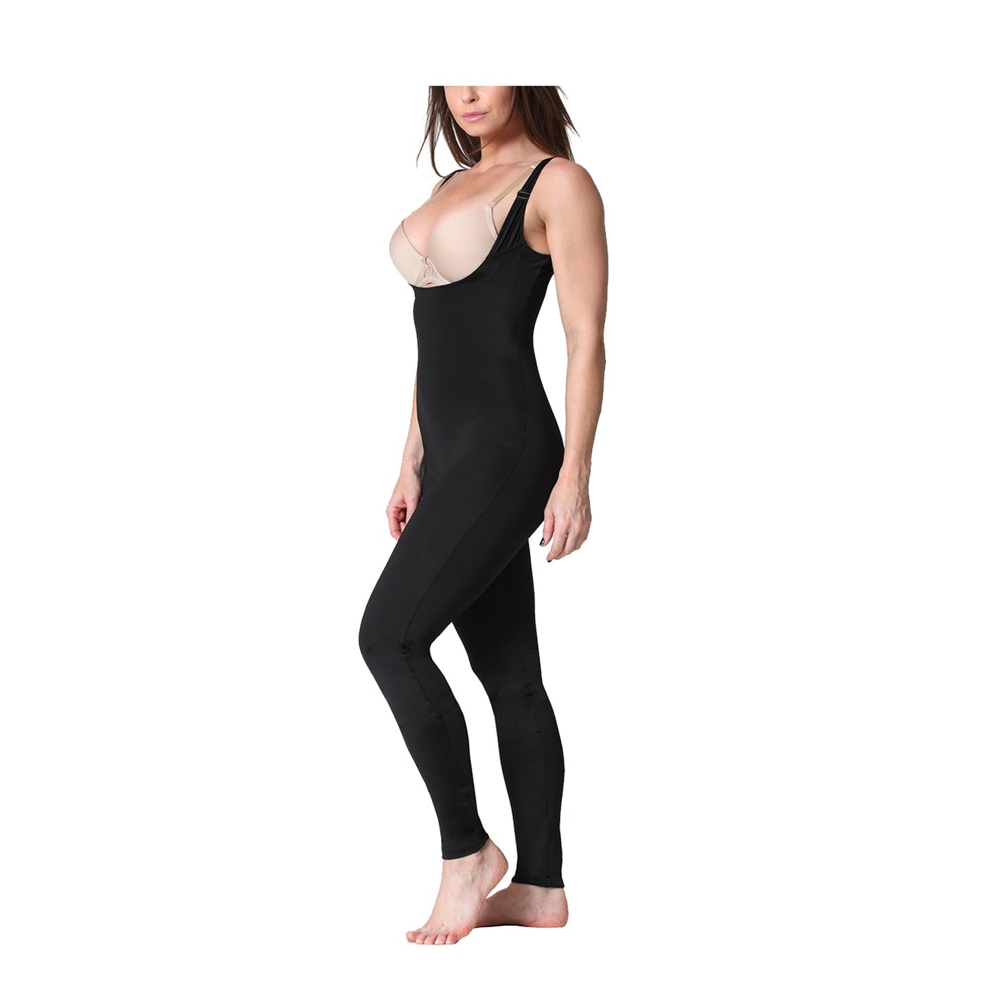 InstantFigure Plus Size Underbust Body Pant Suit Open Gusset WBS013