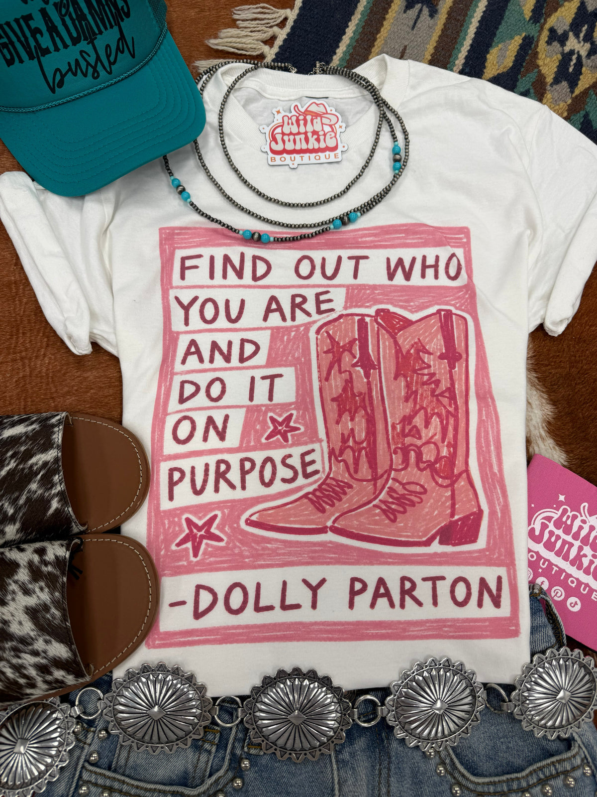Find Out Who You Are Western Graphic Tee