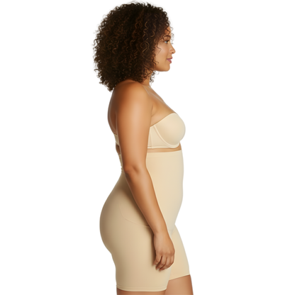 InstantFigure Hi-Waist Shorts Plus Size Shapewear WSH4171C