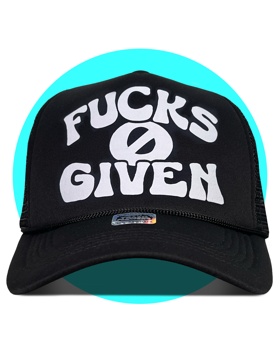 Zero Fucks Given Trucker Hat